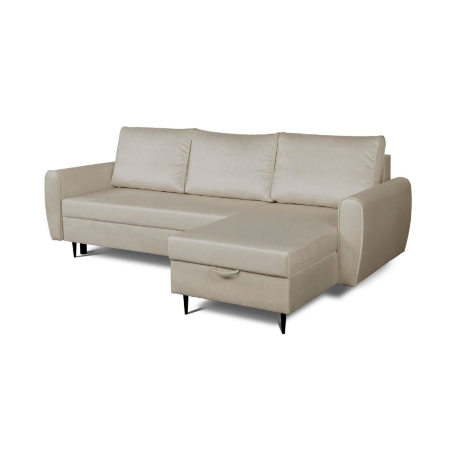 Milo Universal Corner Sofa with Storage- Beige