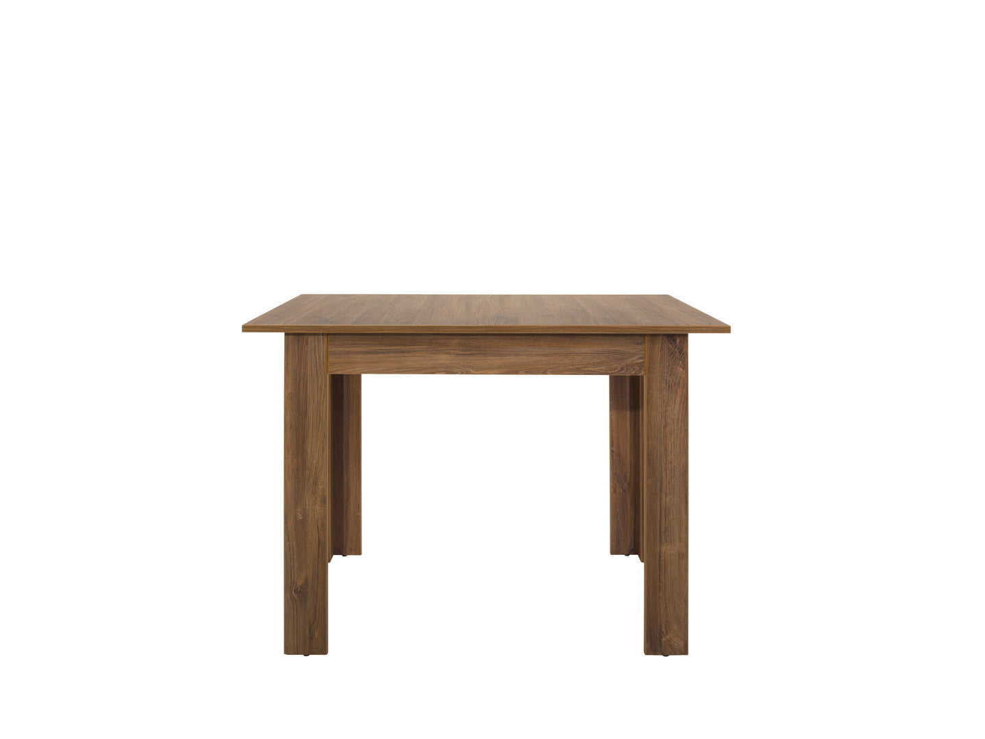 Practical Modern Dining Table with Extension Function - Stirling Oak