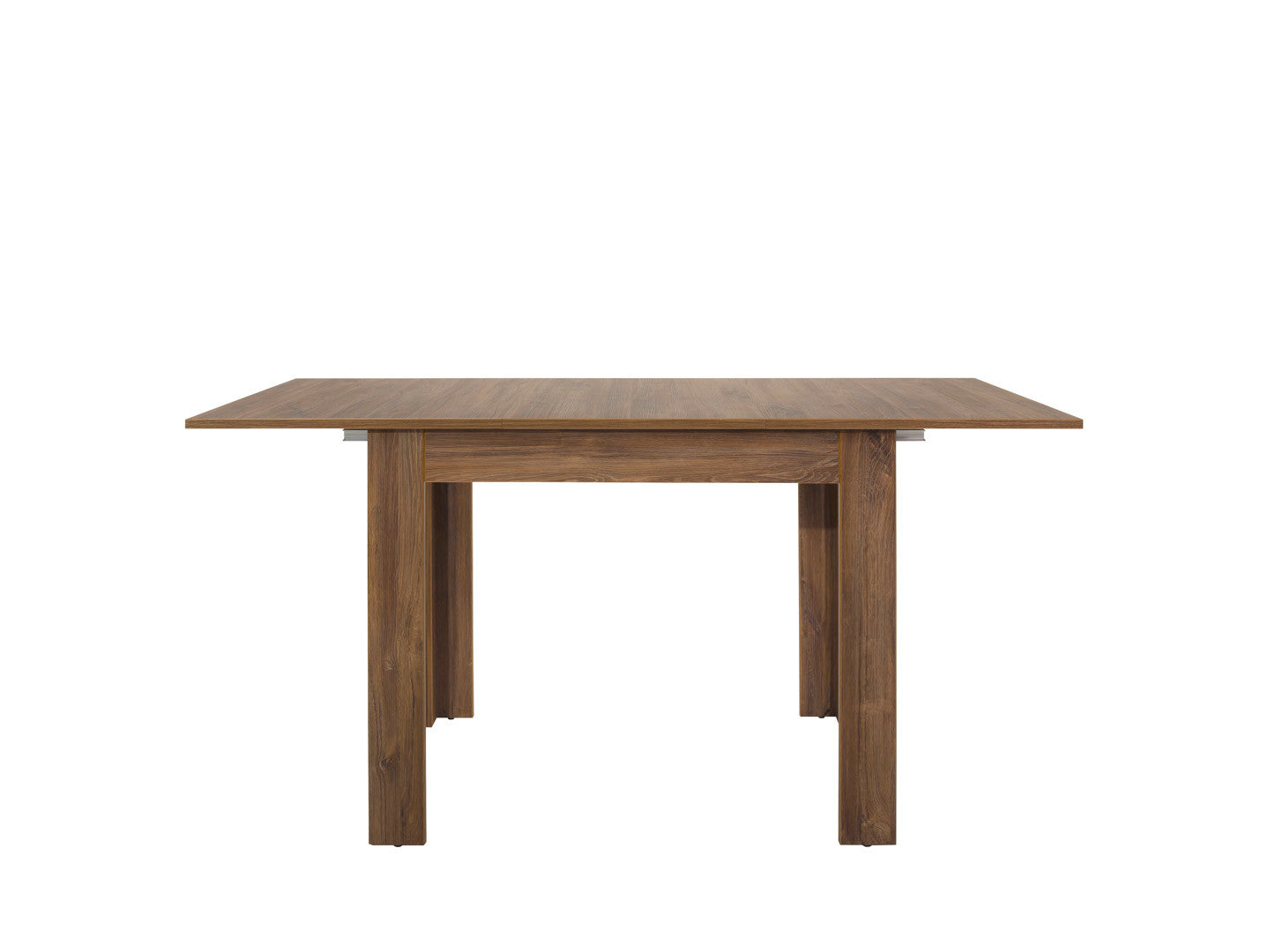 Practical Modern Dining Table with Extension Function - Stirling Oak