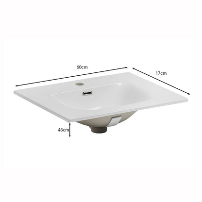 Talia Casella Bathroom Cabinet Vanity 60 cm with Basin - Casella Oak