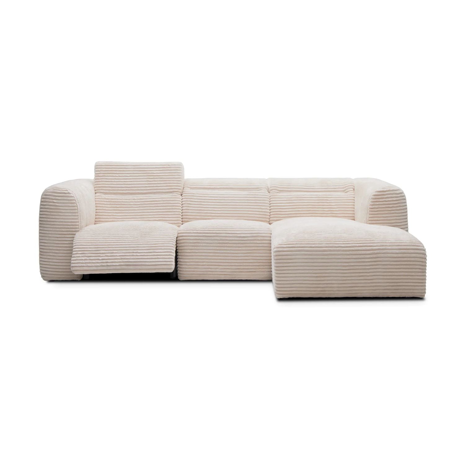Nube Corner Sofa Relax Function-Cream