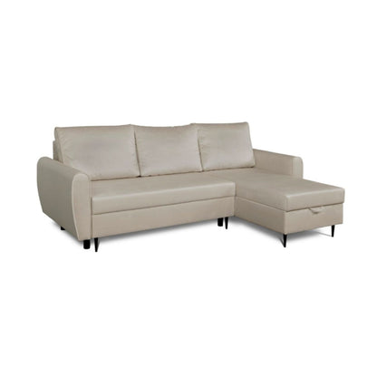 Milo Universal Corner Sofa with Storage- Beige