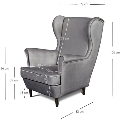 Leo Armchair – Grey