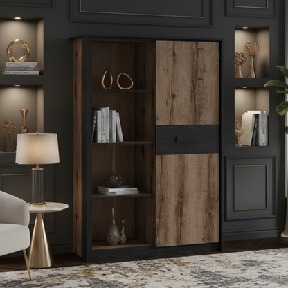 Kassel Bookcase with Storage