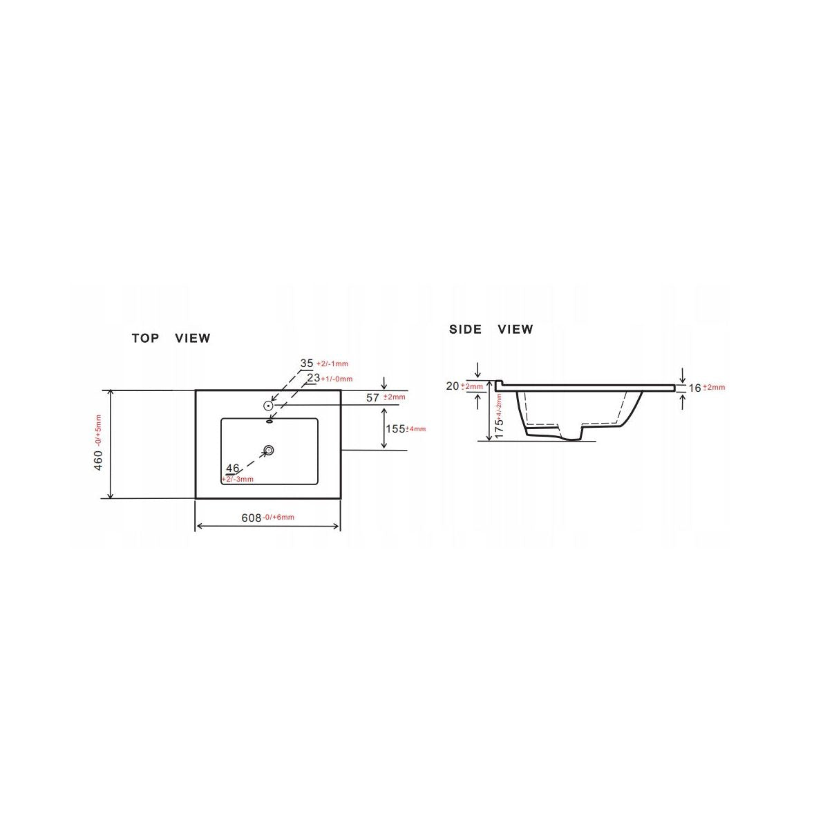 Flow Set of 2 Bathroom Vanity Cabinets 120cm with Two Basins - Cashmere