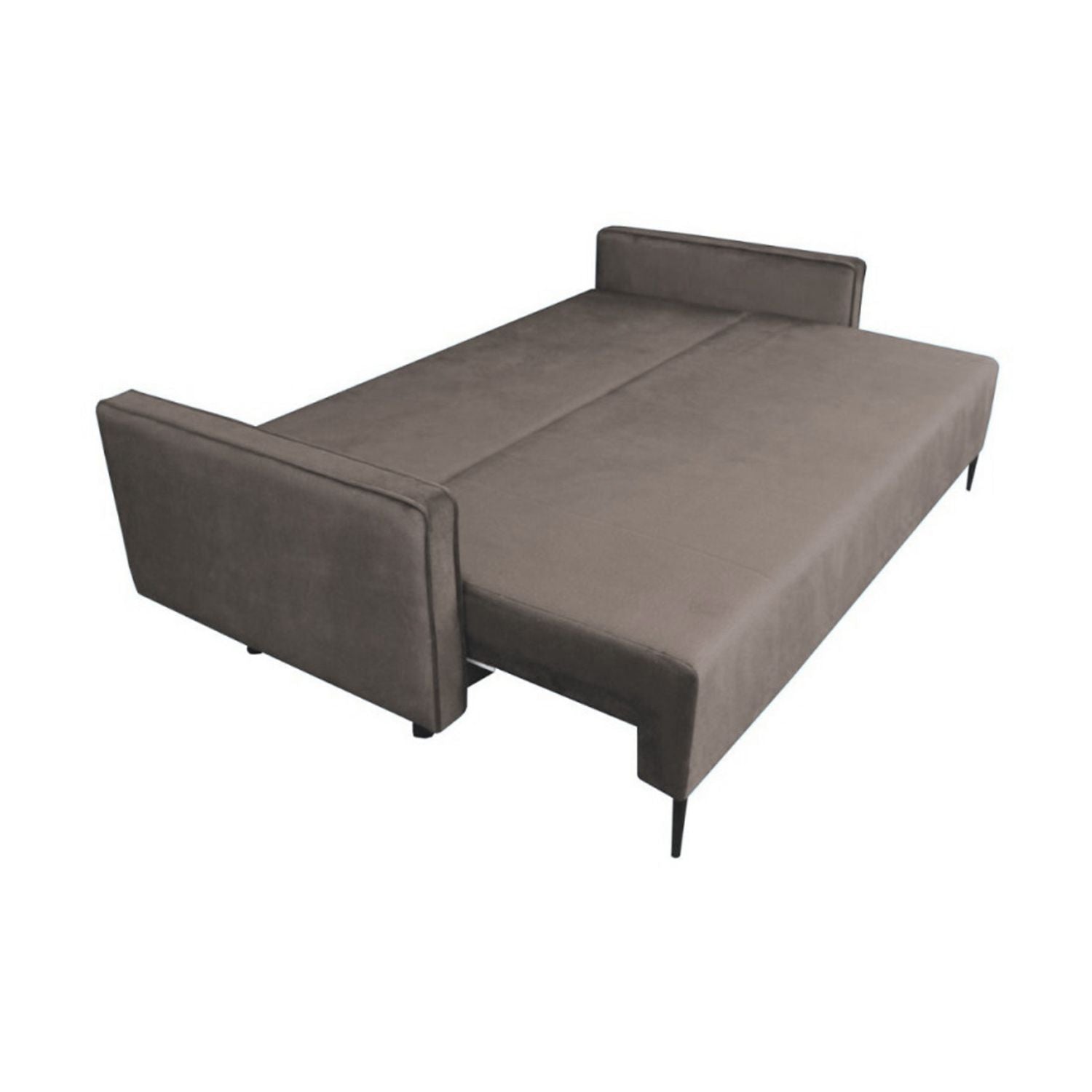 Calmo 3 Seater Sofa Bed with Storage - Brown