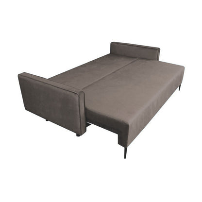 Calmo 3 Seater Sofa Bed with Storage - Brown