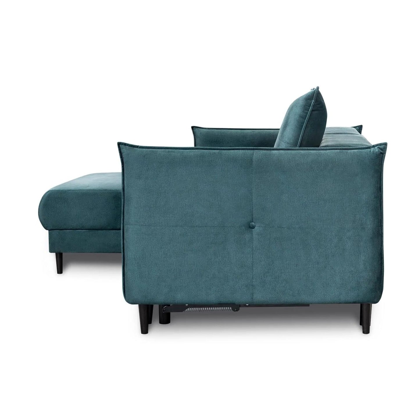 Haiti Corner Sofa Bed with Storage-Green