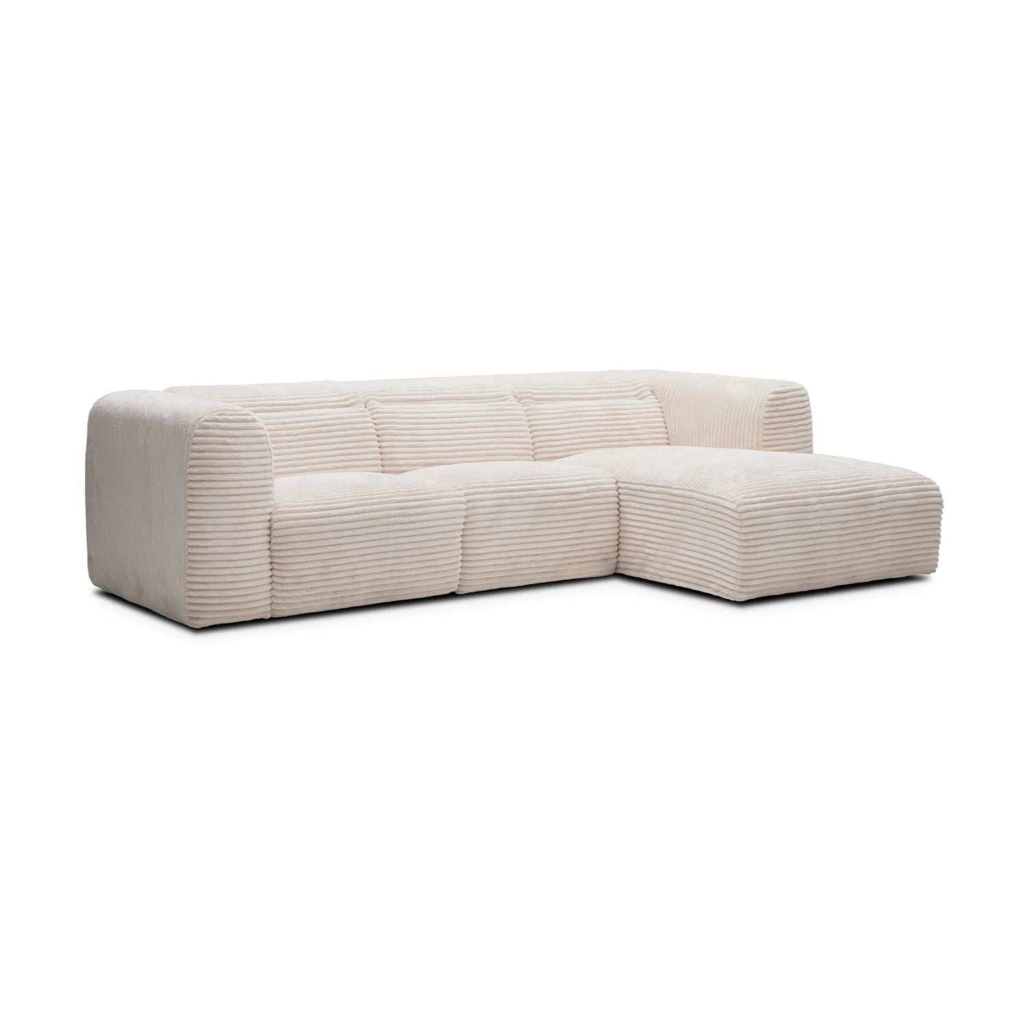 Nube Corner Sofa Relax Function-Cream