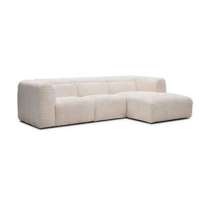 Nube Corner Sofa Relax Function-Cream