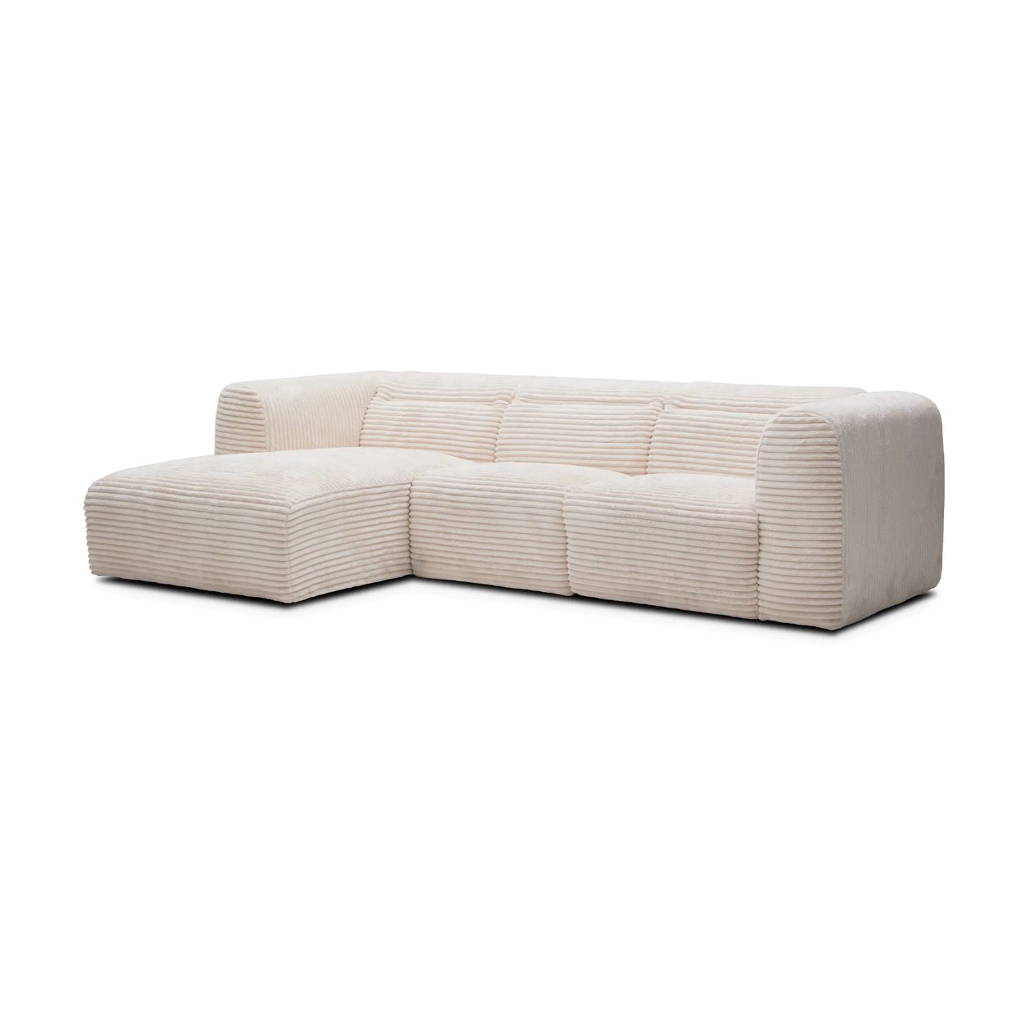 Nube Corner Sofa Relax Function-Cream