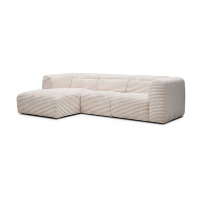 Nube Corner Sofa Relax Function-Cream