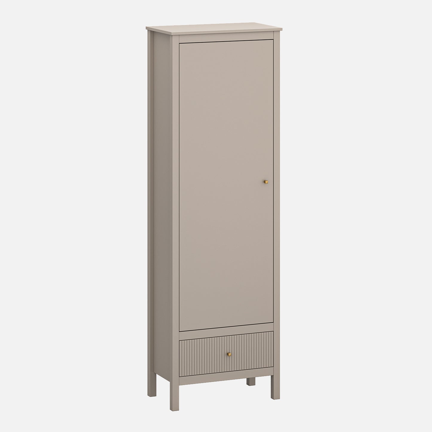 Kleo Tall Shelving Storage Unit with 1 Door