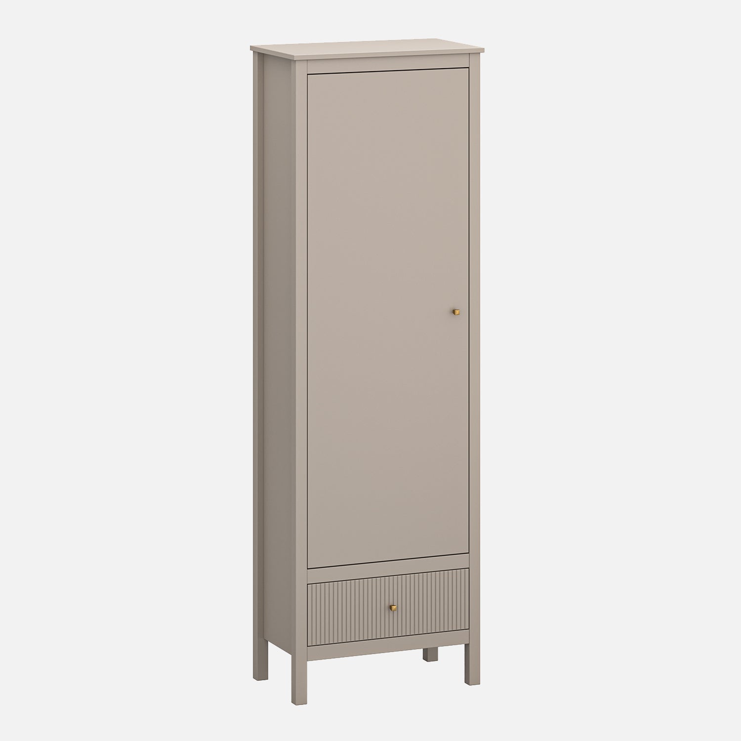 Kleo Tall Shelving Storage Unit with 1 Door