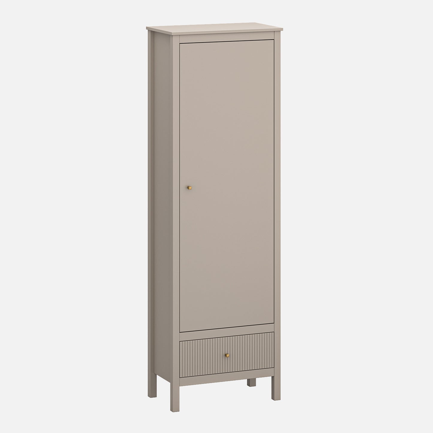 Kleo Tall Shelving Storage Unit with 1 Door