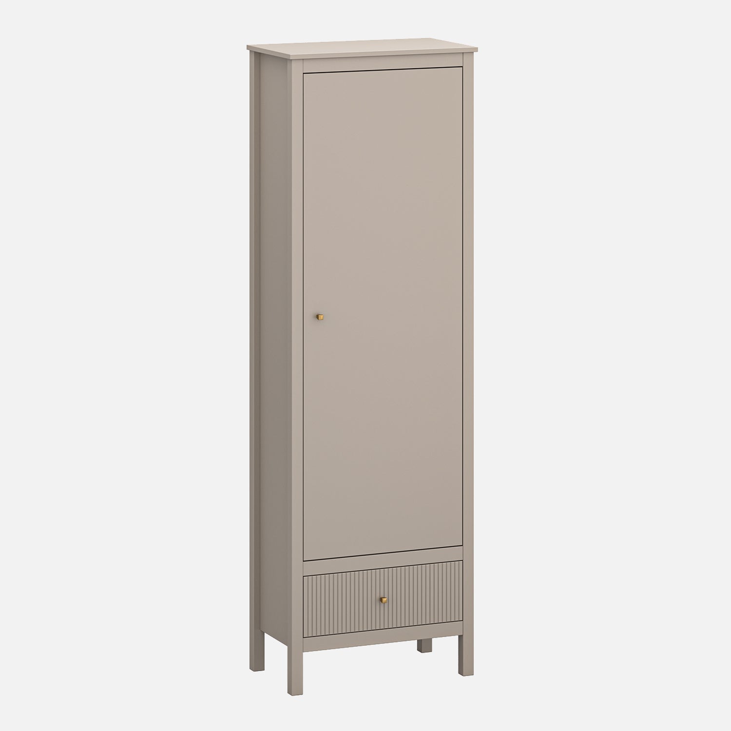 Kleo Tall Shelving Storage Unit with 1 Door