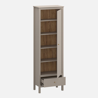 Kleo Tall Shelving Storage Unit with 1 Door