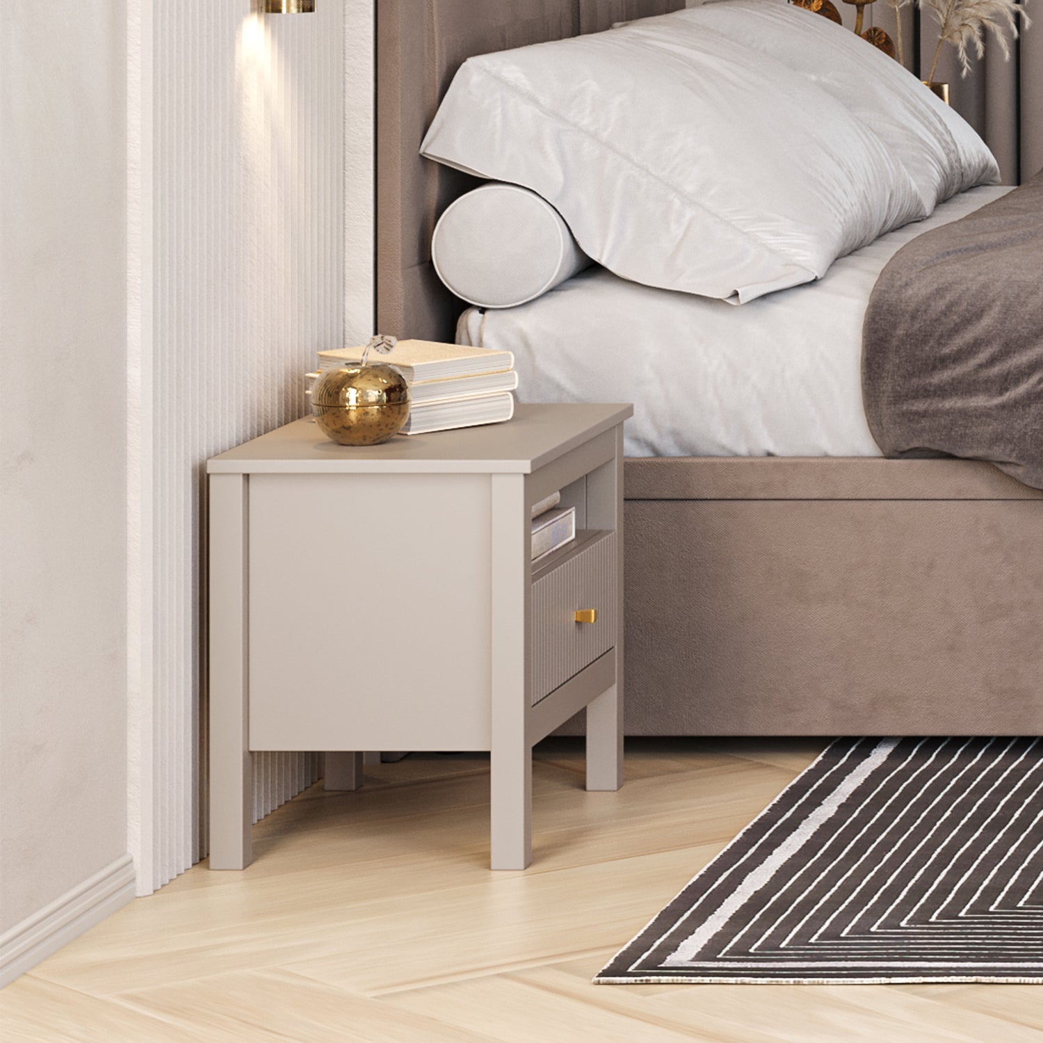 Kleo Bedside Cabinet with Drawer