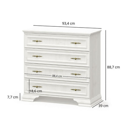 Irys Chest of Drawers 4 Tier