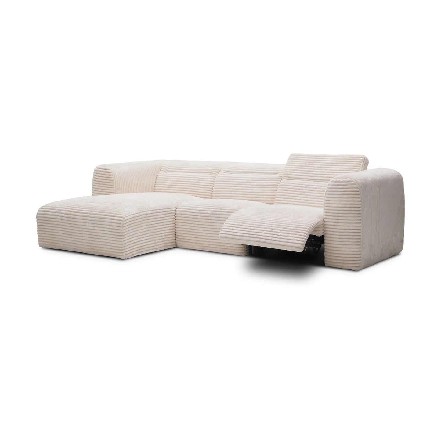 Nube Corner Sofa Relax Function-Cream
