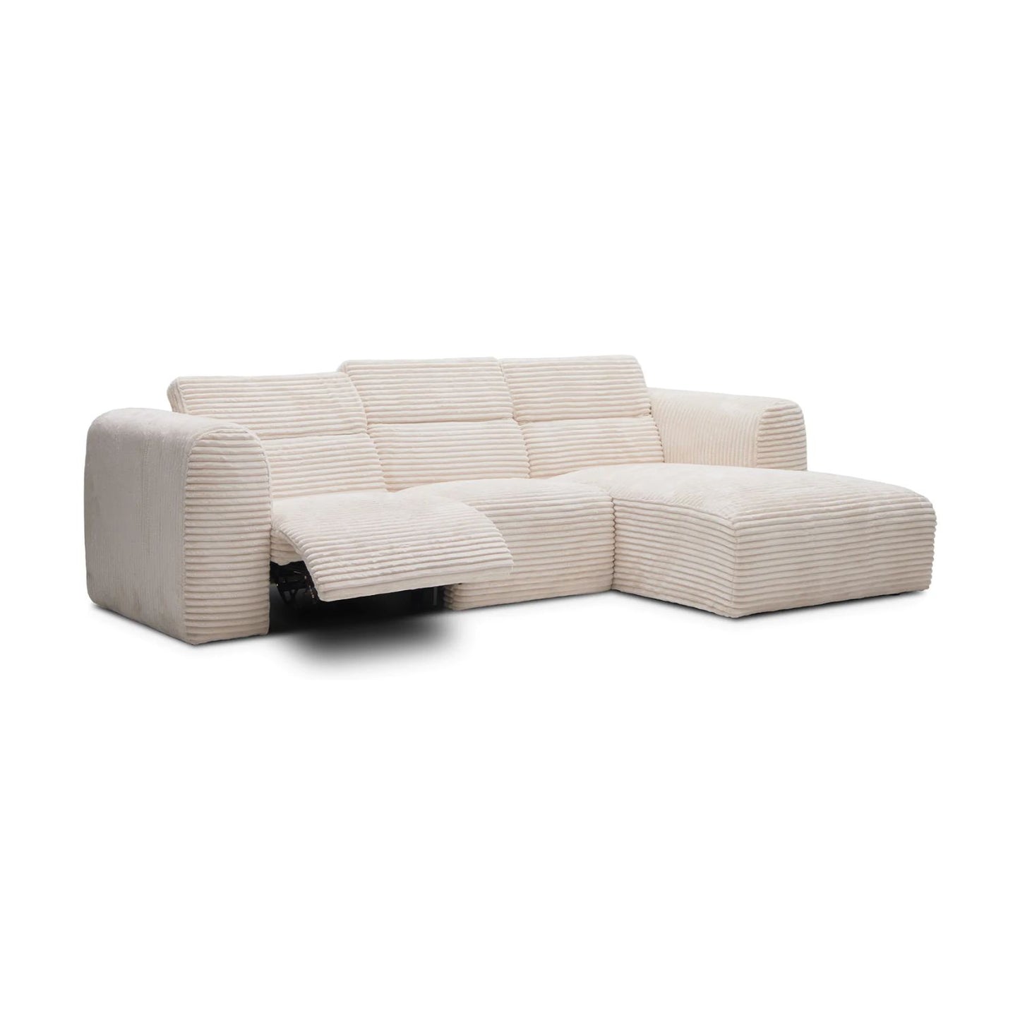Nube Corner Sofa Relax Function-Cream