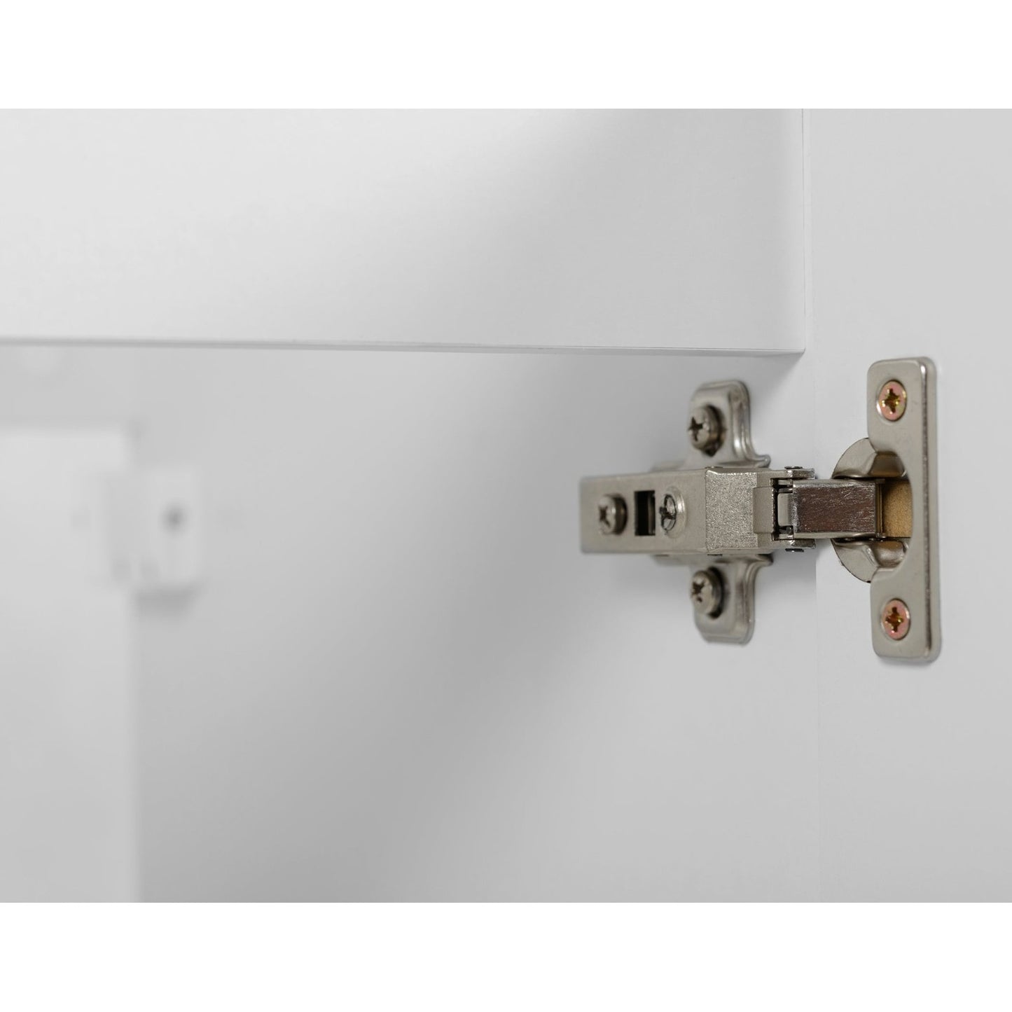 Flow Wall-Mounted 2 Door Bathroom Vanity Cabinet with Basin 80cm - White