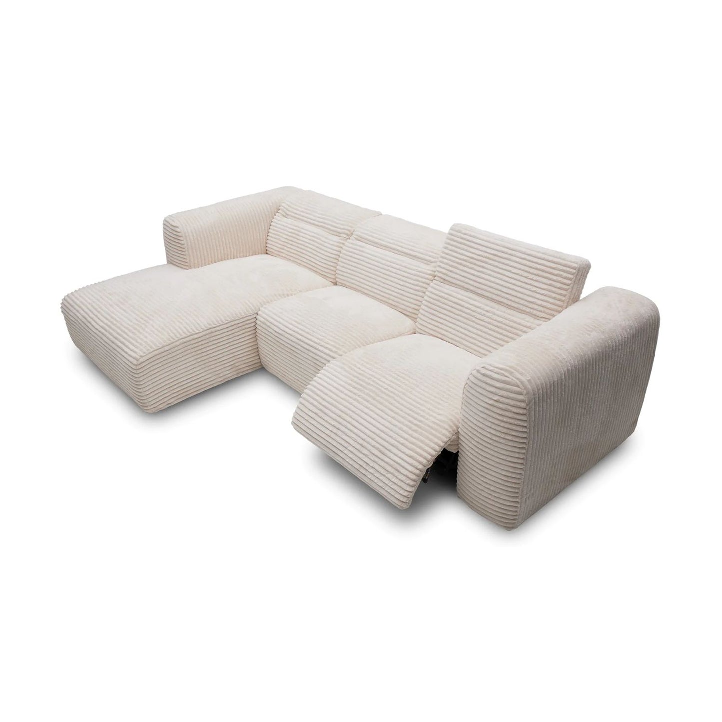 Nube Corner Sofa Relax Function-Cream