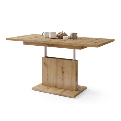 Astrid Mini - 2 in 1 Extending Coffee / Dining Table - Artisan Oak