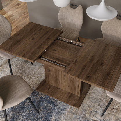 Astrid Mini - 2 in 1 Extending Coffee / Dining Table - Elegant Walnut