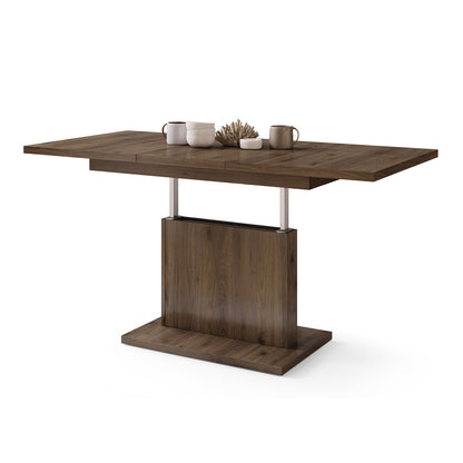 Astrid Mini - 2 in 1 Extending Coffee / Dining Table - Elegant Walnut