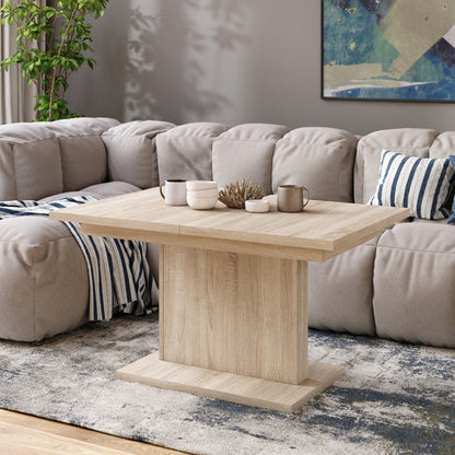Astrid Mini - 2 in 1 Extending Coffee / Dining Table - Sonoma Oak