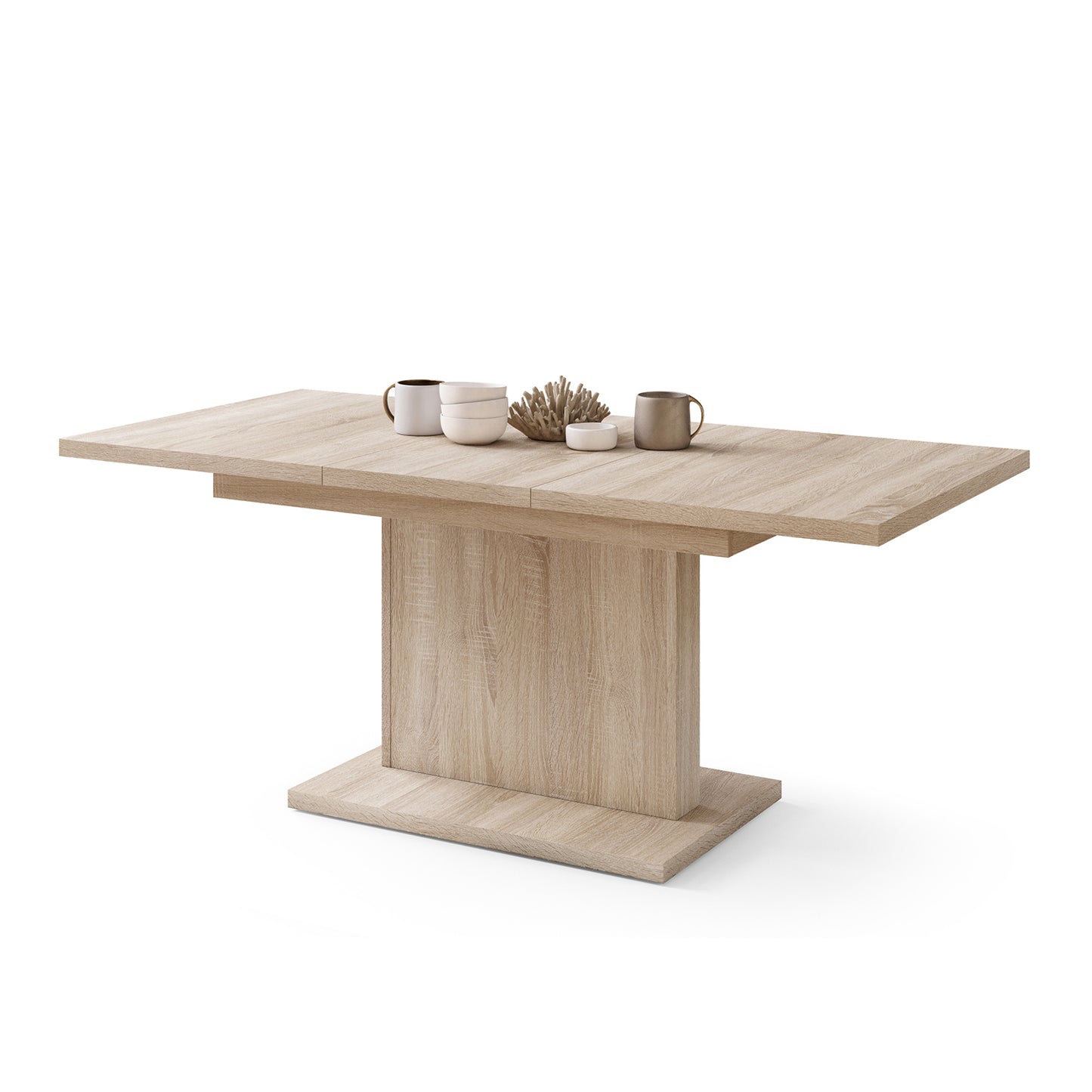 Astrid Mini - 2 in 1 Extending Coffee / Dining Table - Sonoma Oak
