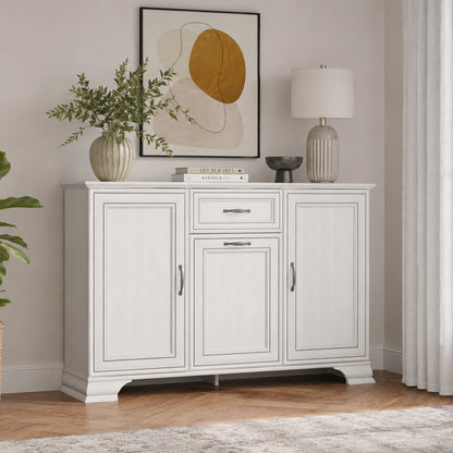 Tilda Elegant 3 Door Sideboard with Drawer - Fineline Crema