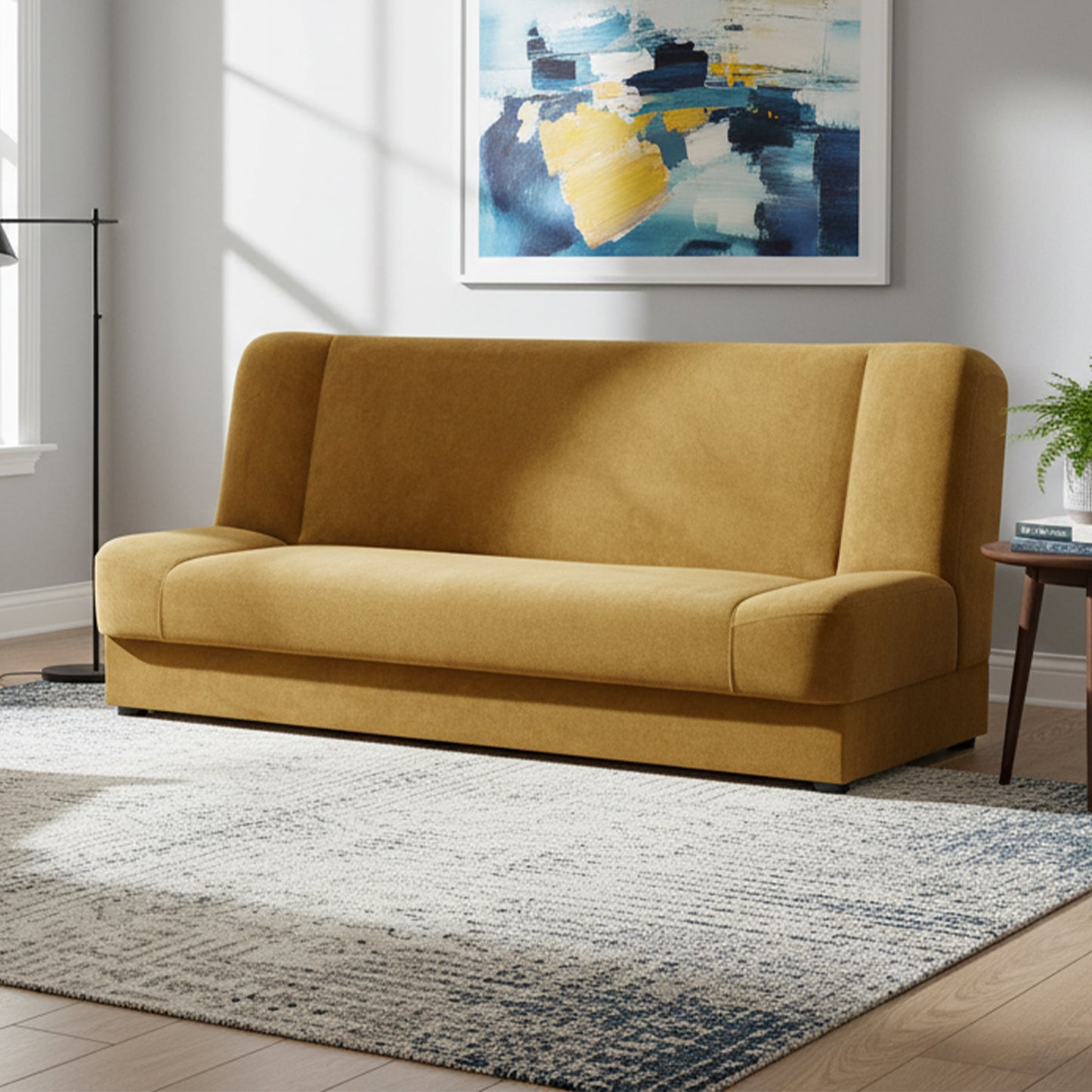 Lami Sofa Bed - Yellow