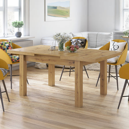 Royal Modern Extendable Dining Table – Oak Artisan