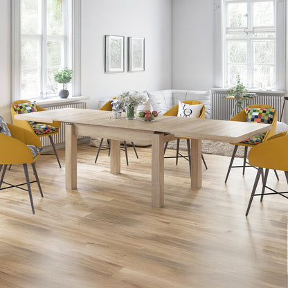 Royal Modern Extendable Dining Table – Sonoma Oak