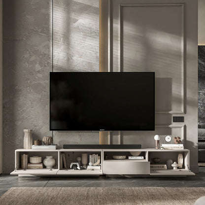 Enjoy 240 Modern Style TV Stand Unit with Open Shelf - Cashmere