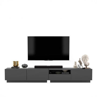 Enjoy 240 Modern Style TV Stand Unit with Open Shelf - Graphite