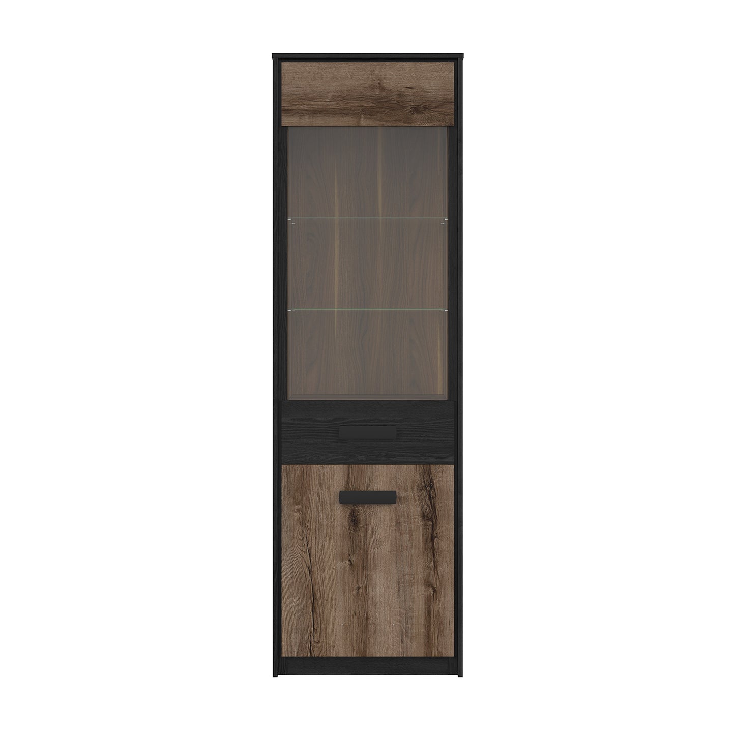 Kassel 100cm Display Cabinet with Glass Detail