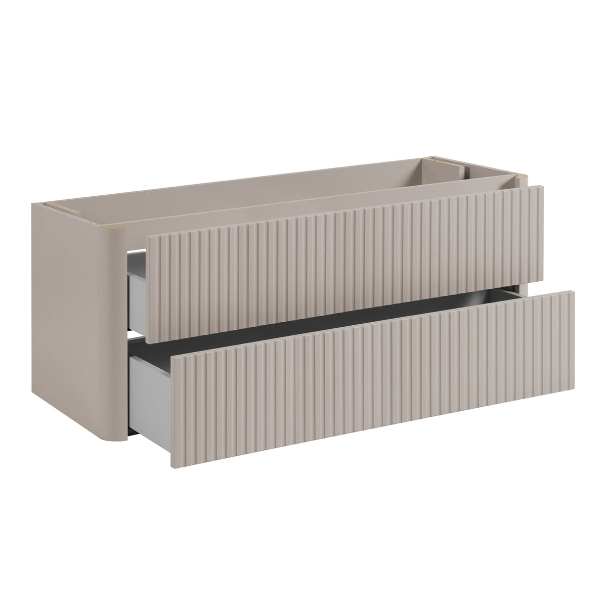 Linea 120cm Wall Bathroom Vanity Unit with Basin - Cashmere