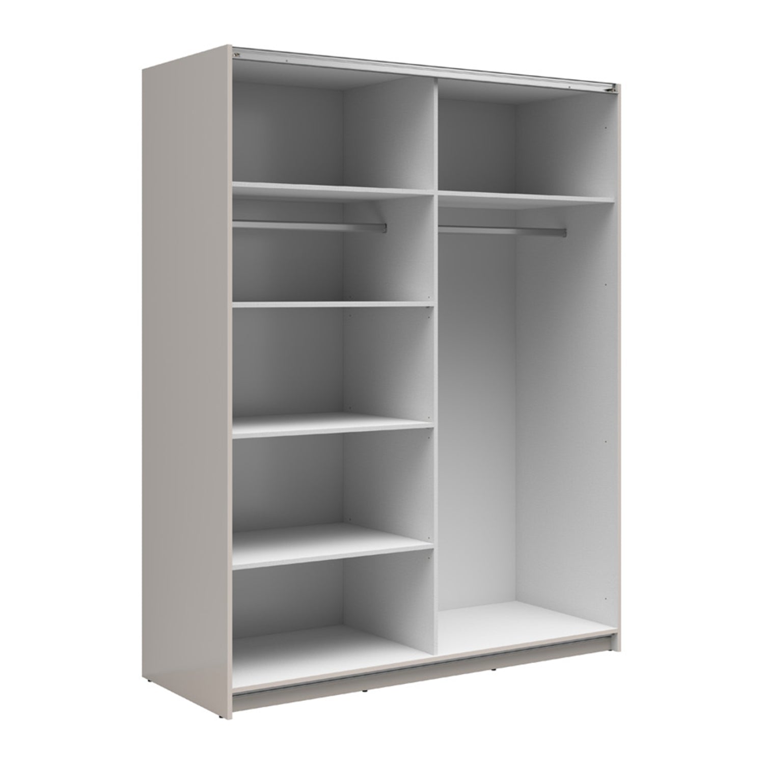 Exter 2 Door Sliding 153cm Wardrobe - Cashmere