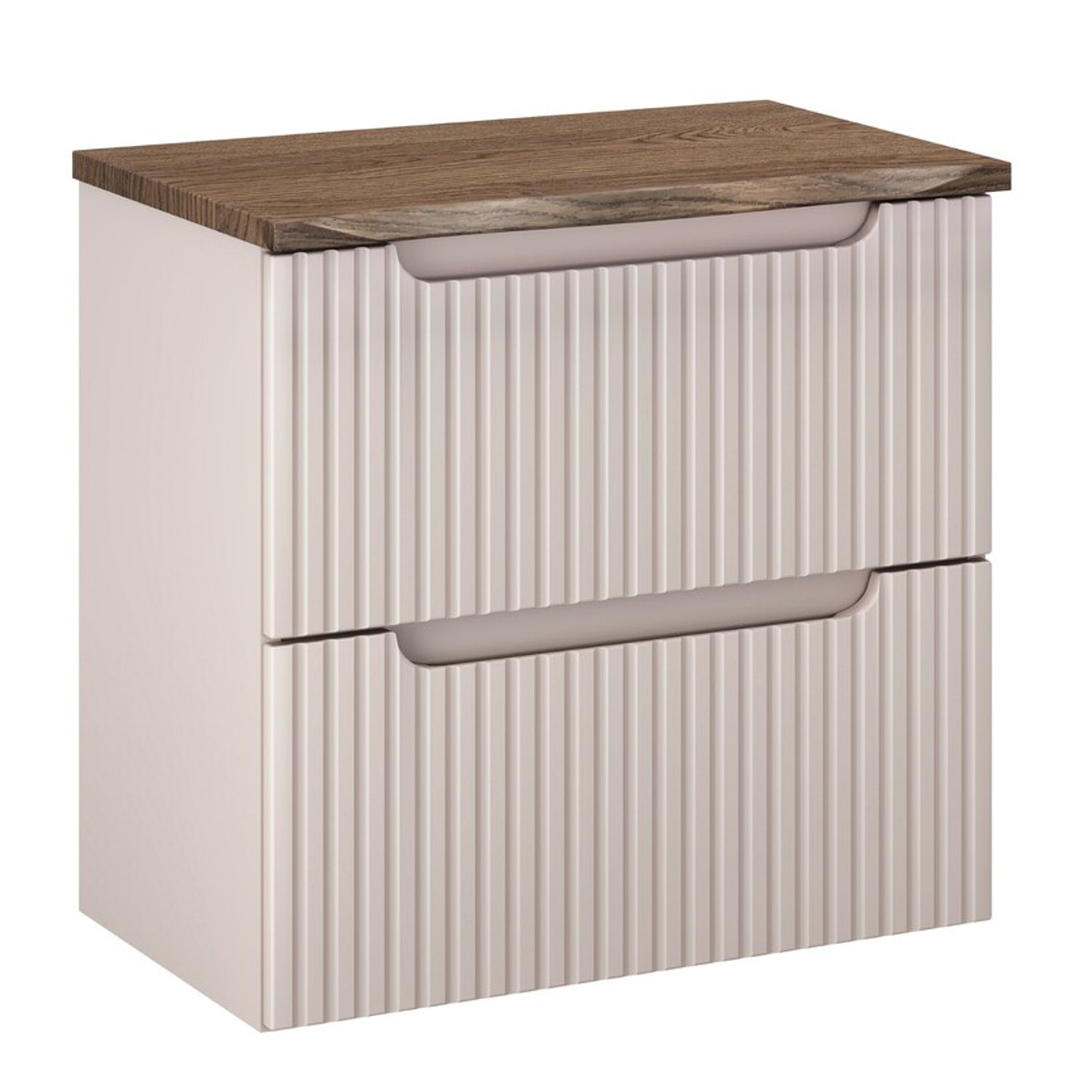 Nova Bathroom Cabinet 60cm with Casella Worktop - Cashmere