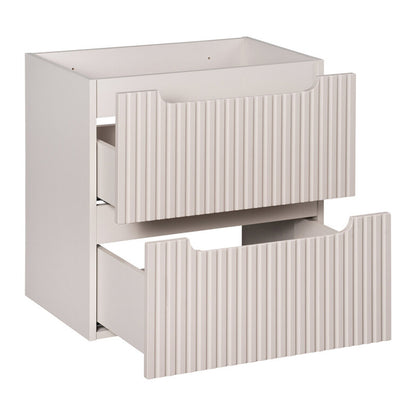 Nova Bathroom Cabinet 60cm with Casella Worktop - Cashmere