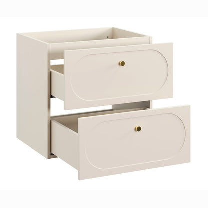 Donna Bathroom Cabinet 60 cm and Basin - Sand