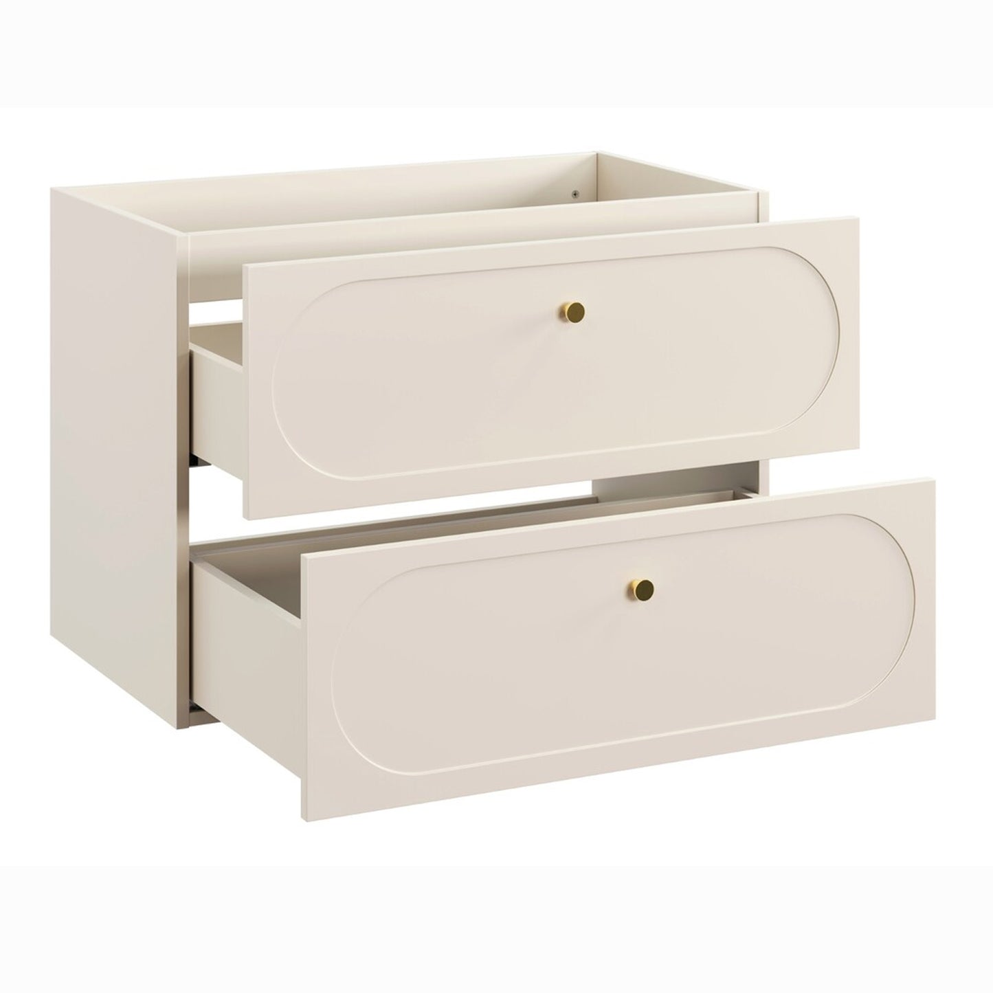 Donna Bathroom Cabinet 80 cm and Basin - Sand