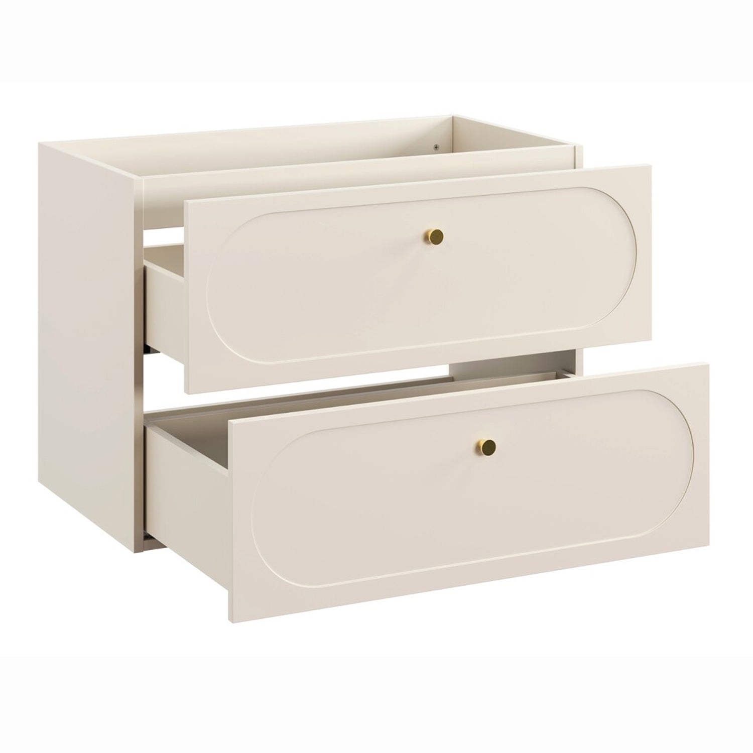 Donna Bathroom Cabinet 80 cm and Basin - Sand