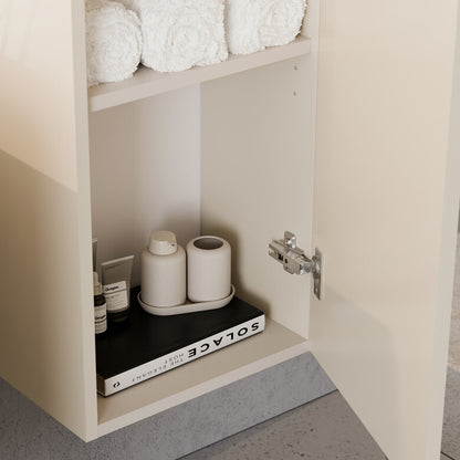 Donna Tall Bathroom Unit - Sand