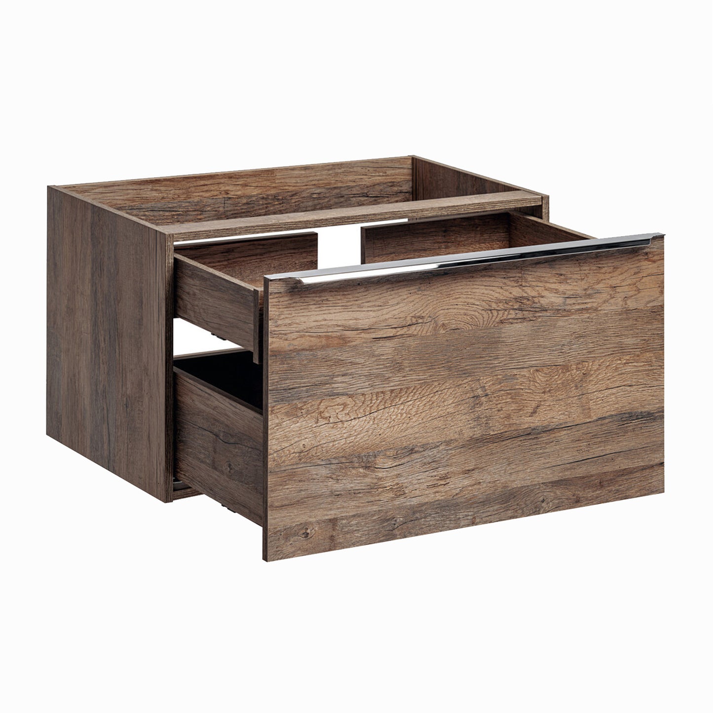 Santa Fe Bathroom Cabinet Vanity 80 cm with Basin - Dark Oak