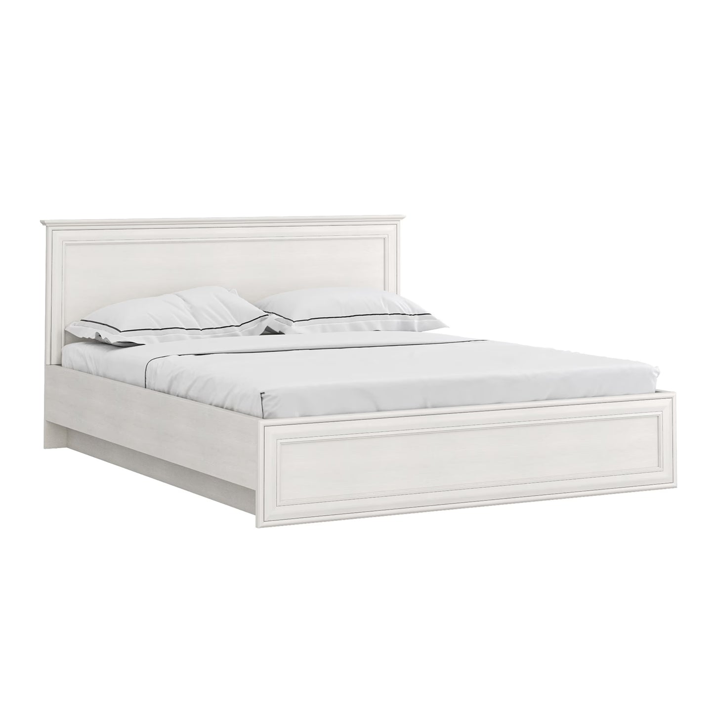 Tilda Elegant Double Bed Frame 160 – Fineline Crema
