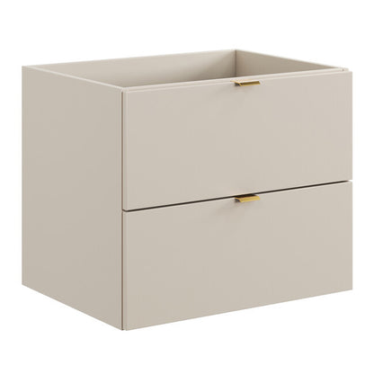 Dalia Bathroom Set 60cm with Basin and Tall Unit - Cashmere